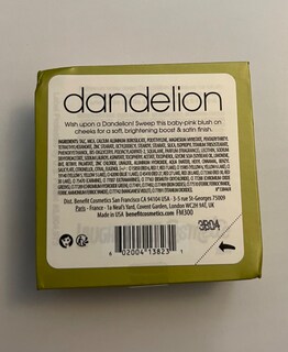 Foto 2 | Polvo De Acabado Benefit Dandelion Travel, Tamaño 3.5 G/0.12 Oz - Venta Internacional.