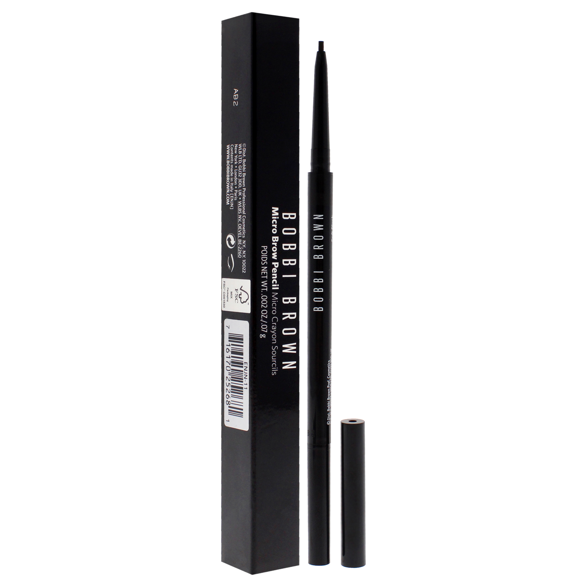 Foto 4 pulgar | Lápiz De Cejas Bobbi Brown Micro Brow Pencil-11 Soft Black - Venta Internacional.