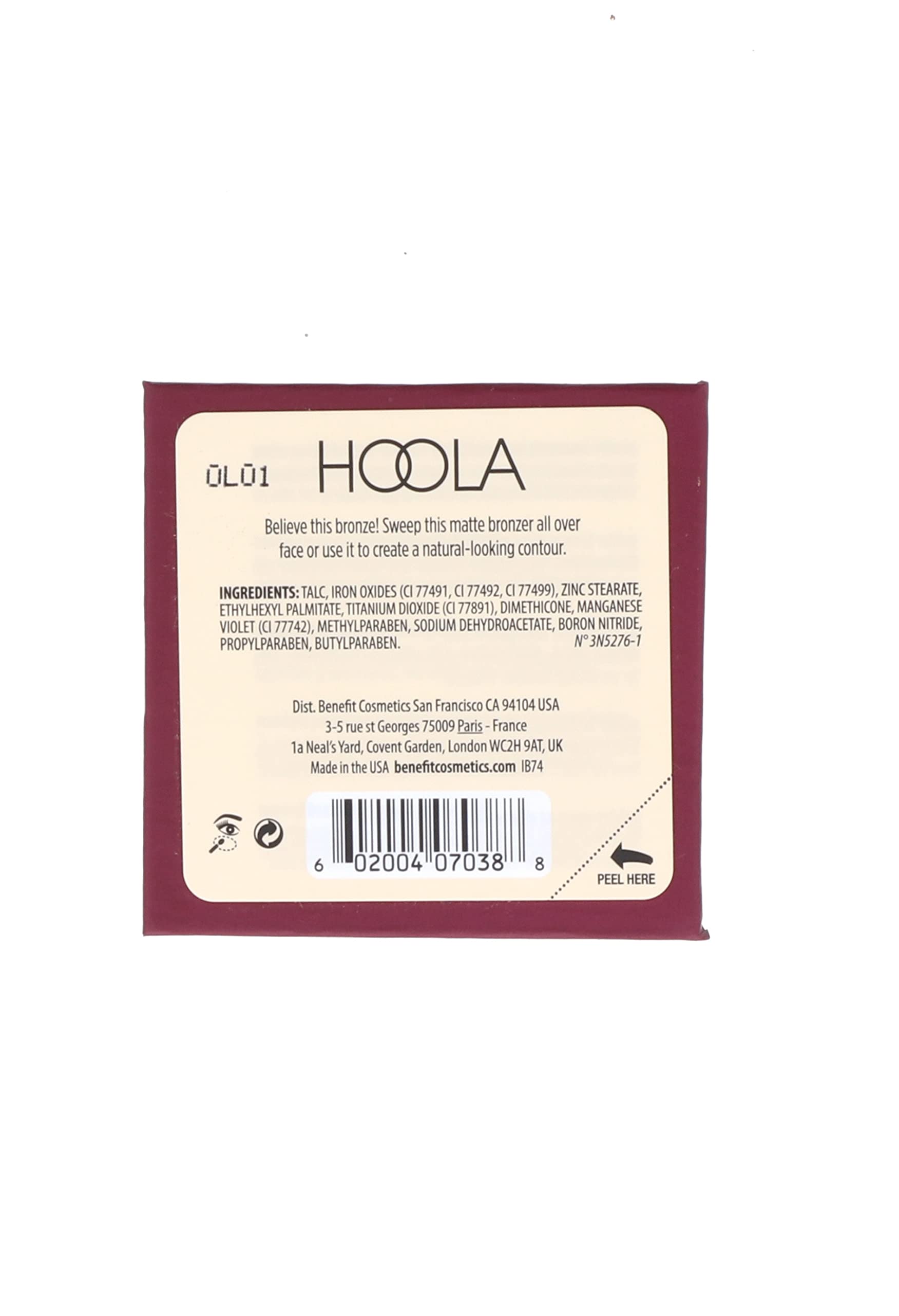 Foto 5 pulgar | Polvo Bronceador Benefit Cosmetics Hoola De Larga Duración - Venta Internacional.