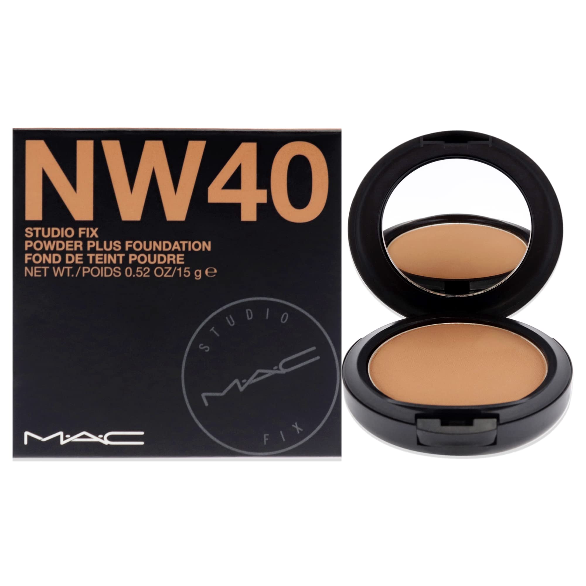 Base De Maquillaje En Polvo Mac Studio Fix Plus Nw40 15 G - Venta Internacional.