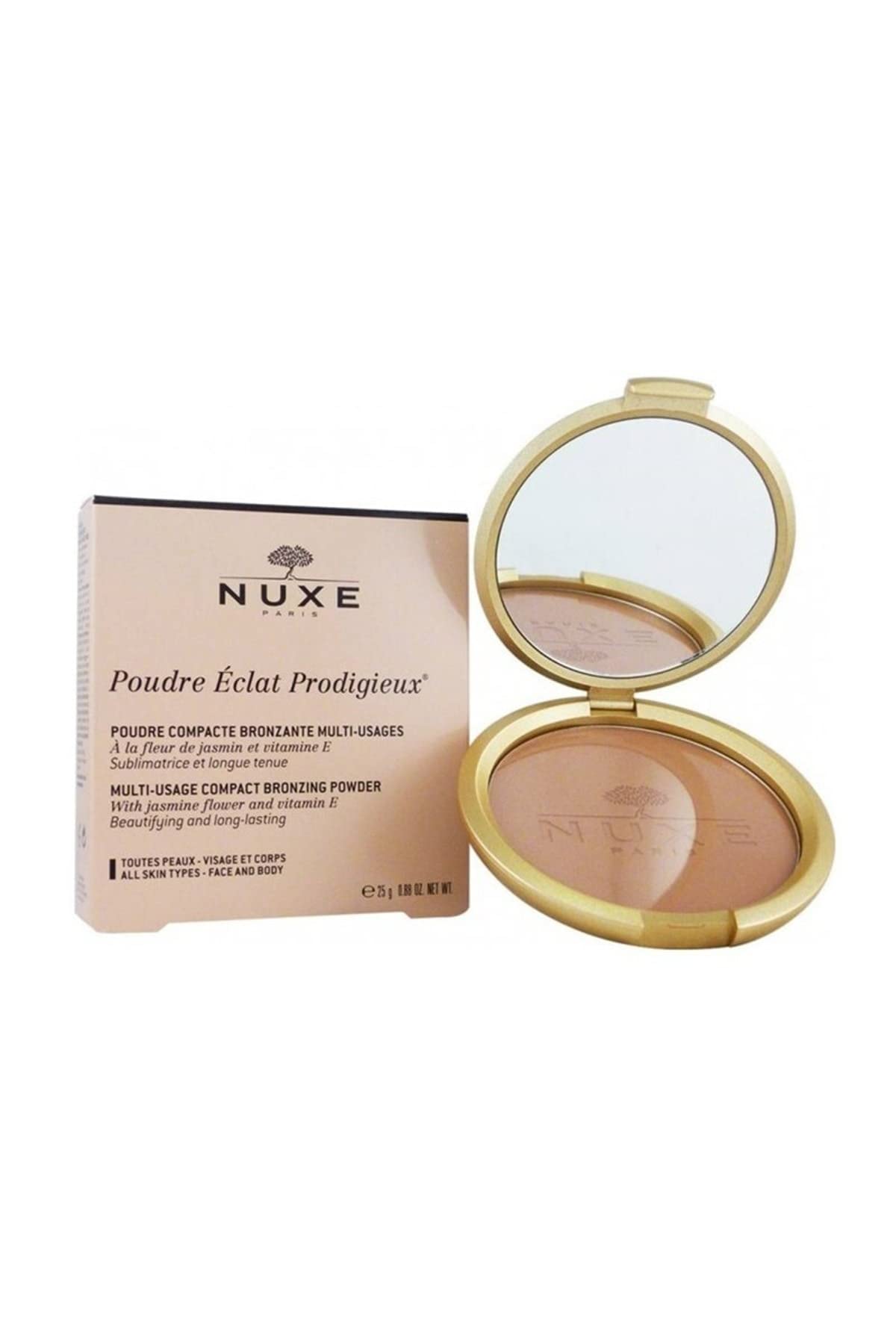 Foto 2 pulgar | Polvo Bronceador Nuxe Poudre Eclat Prodigieux 26ml - Venta Internacional.