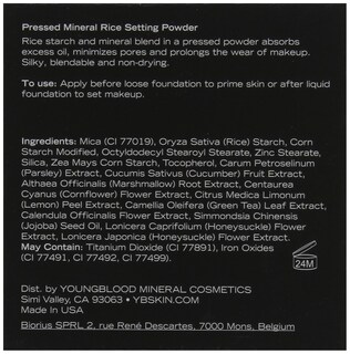 Foto 4 | Polvo Fijador Youngblood Pressed Mineral Rice Dark 8g - Venta Internacional.