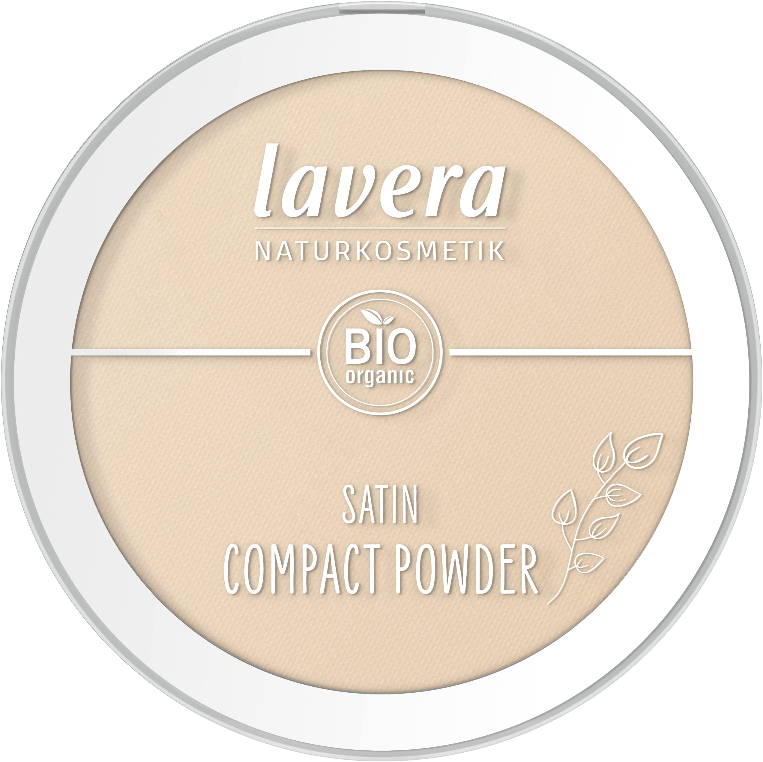 Polvo Compacto Lavera Satin Medium 02 Vegan 9,5 G - Venta Internacional.