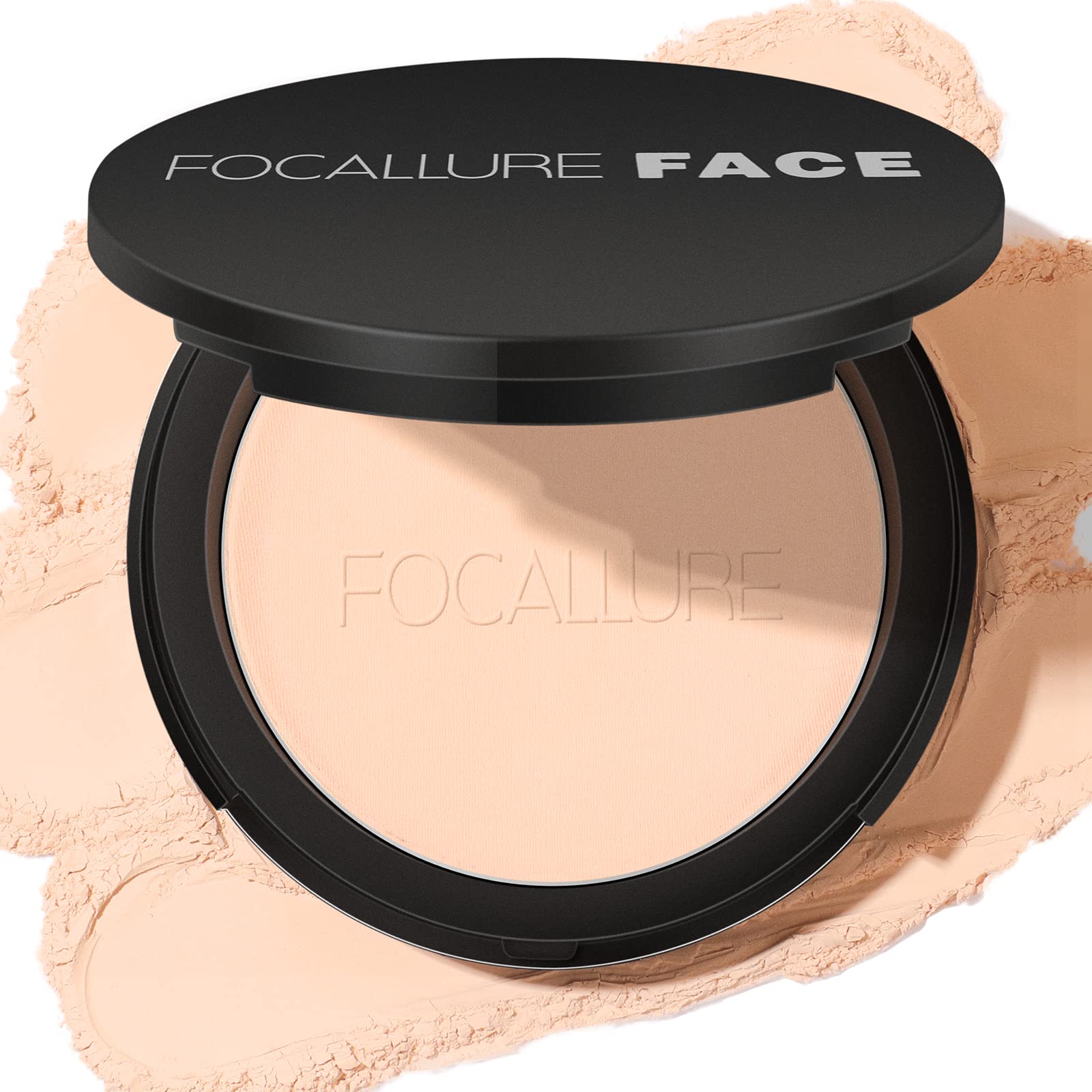 Foto 2 pulgar | Polvo Prensado Focallure Flawless Control Shine Ivory 26g - Venta Internacional.