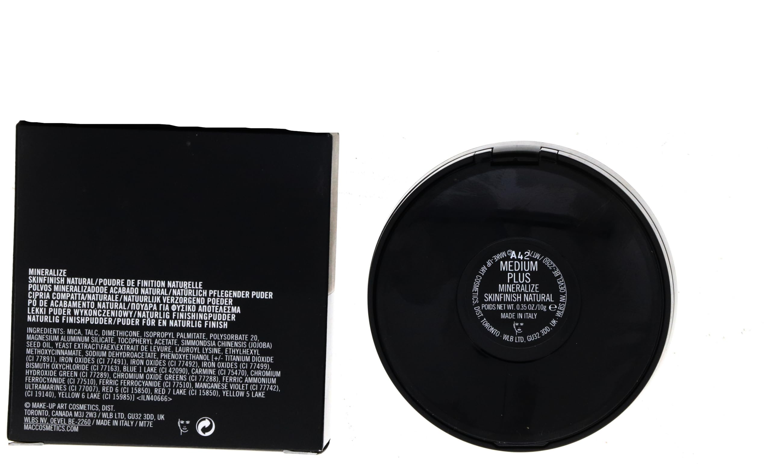 Foto 3 pulgar | Polvo Mac Mineralize Skinfinish Natural Medium Plus, 10 G - Venta Internacional.