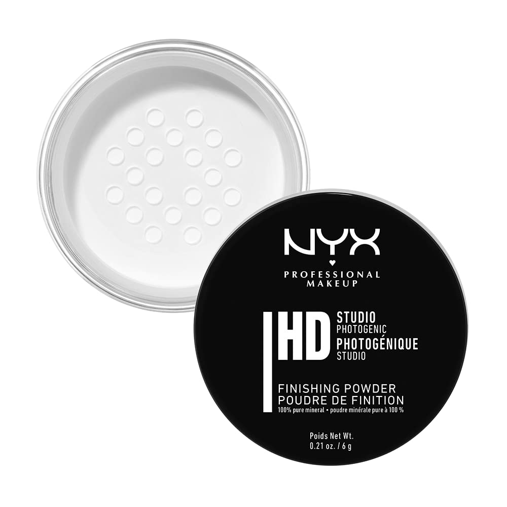 Polvo De Acabado Nyx Professional Makeup Hd Studio Translucent - Venta Internacional.