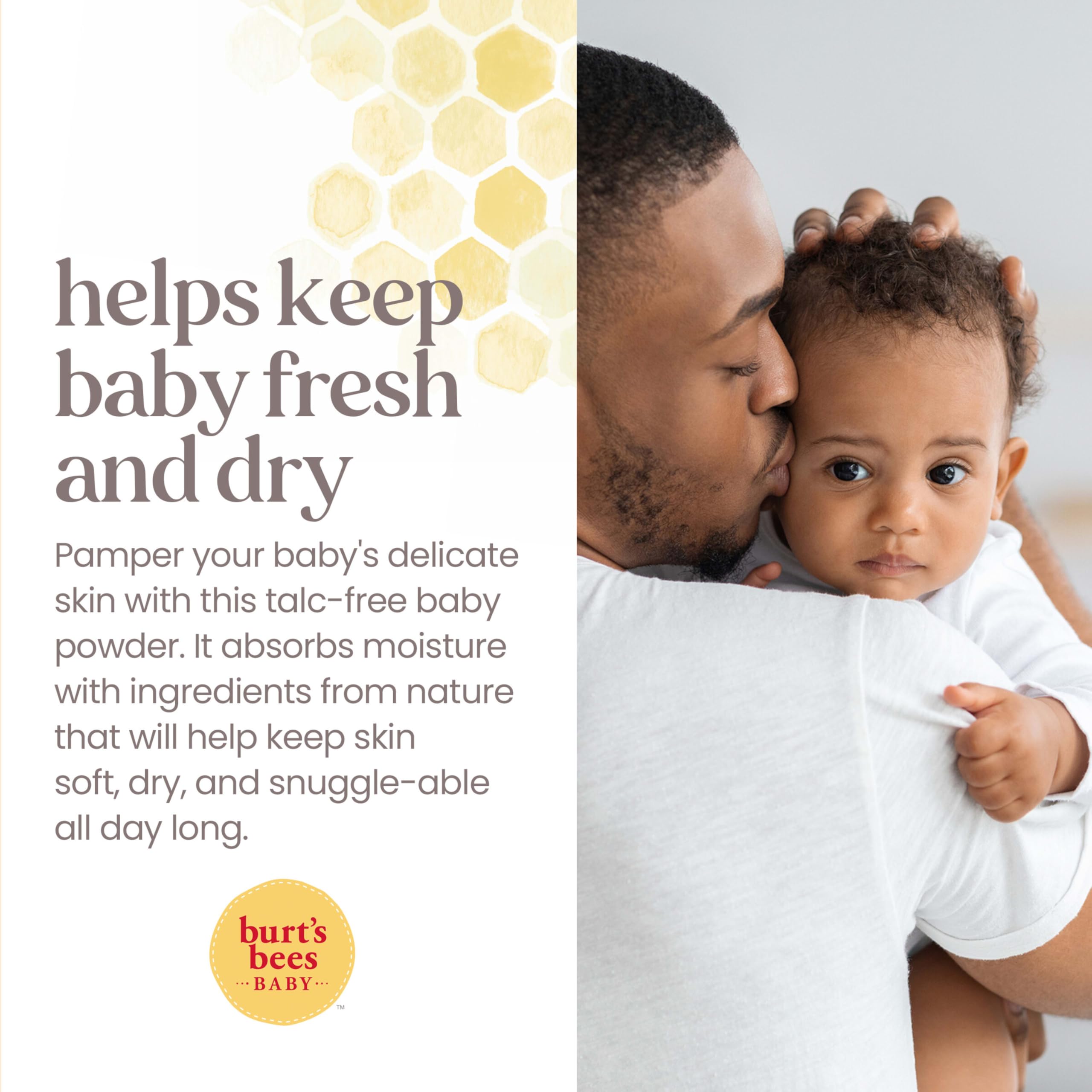 Foto 5 | Polvo Para Espolvorear Burt's Bees, 100% De Origen Natural, 220 Ml - Venta Internacional.