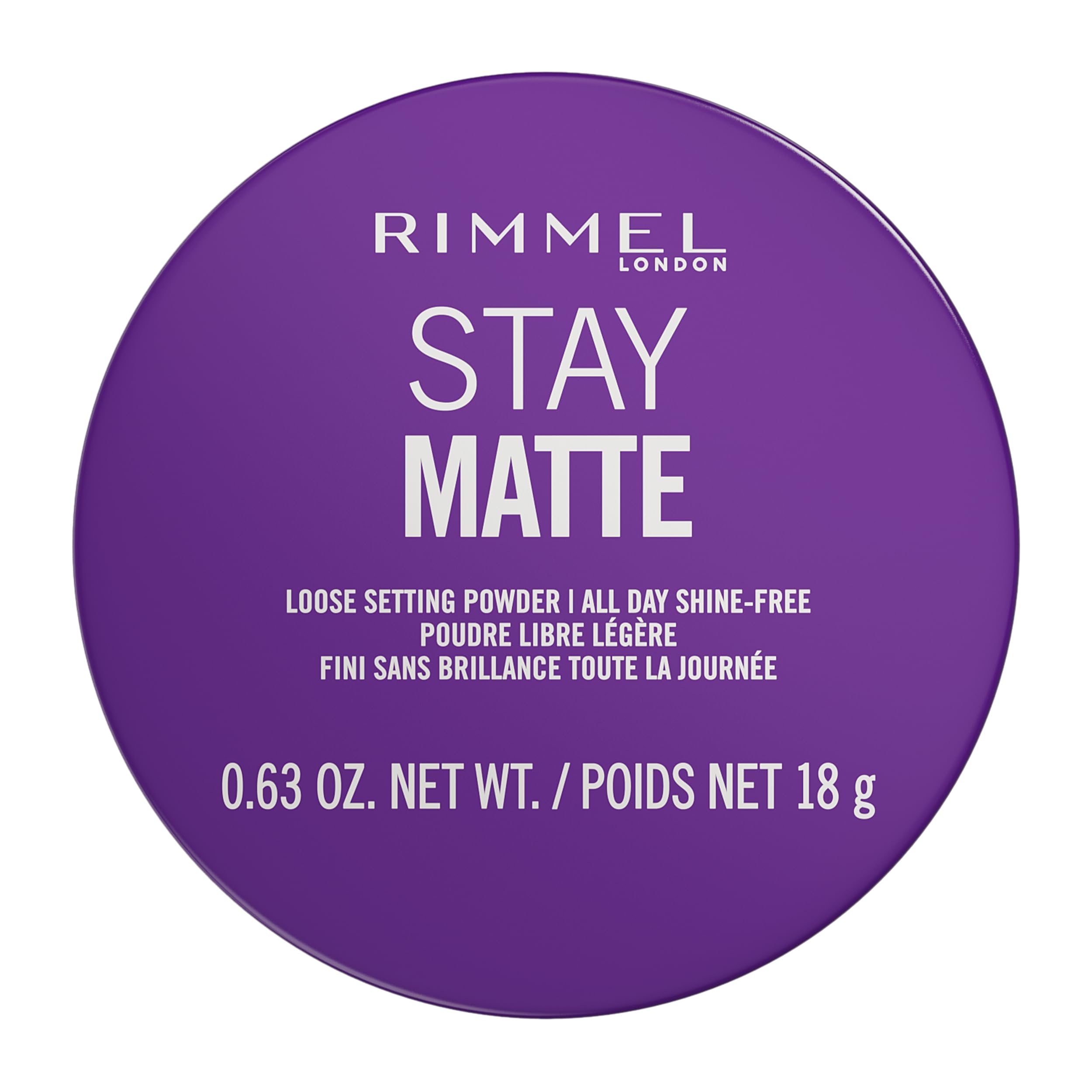 Polvo Suelto Rimmel Stay Matte 001 Transparente 18 G Sin Talco - Venta Internacional.