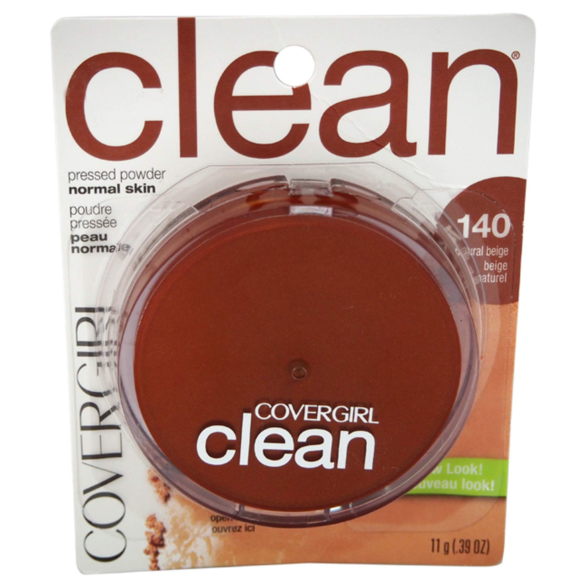 Base De Maquillaje En Polvo Covergirl Clean 140 Natural Beige 13 Ml - Venta Internacional.