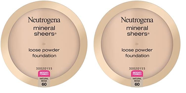 Foto 2 pulgar | Polvo Suelto Foundation Neutrogena Mineral Sheers, Color Beige Natural - Venta Internacional.