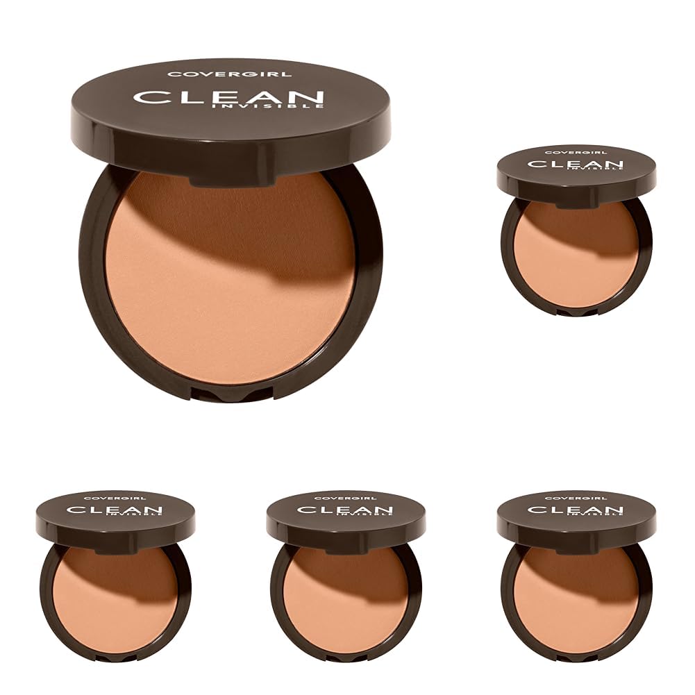 Polvo Prensado Covergirl Clean Invisible Light Beige 133 11g - Venta Internacional.