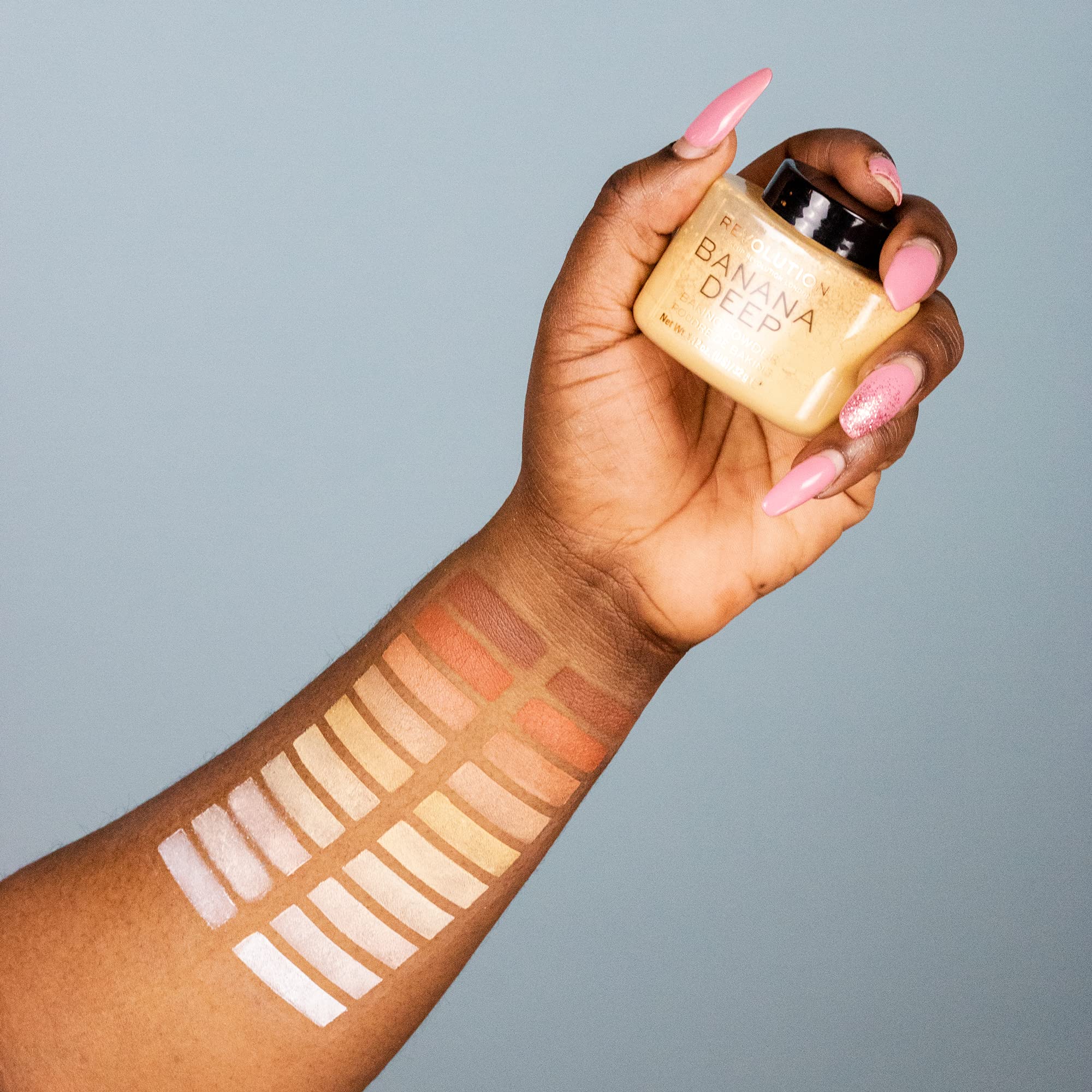 Foto 7 pulgar | Fijador De Maquillaje En Polvo Revolution Beauty Deep Dark 33ml - Venta Internacional.