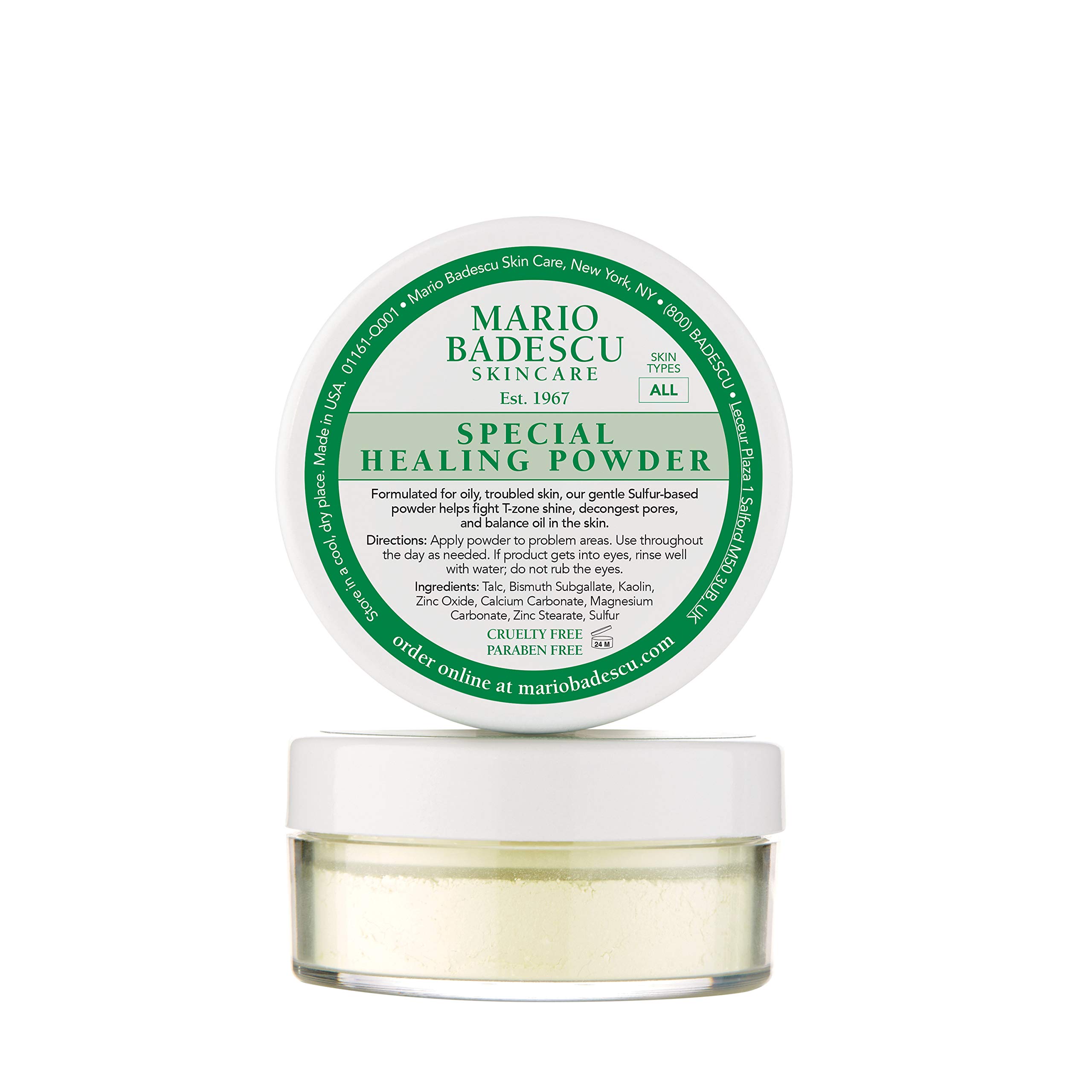 Polvo Facial Mario Badescu Special Healing Para Pieles Grasas - Venta Internacional.