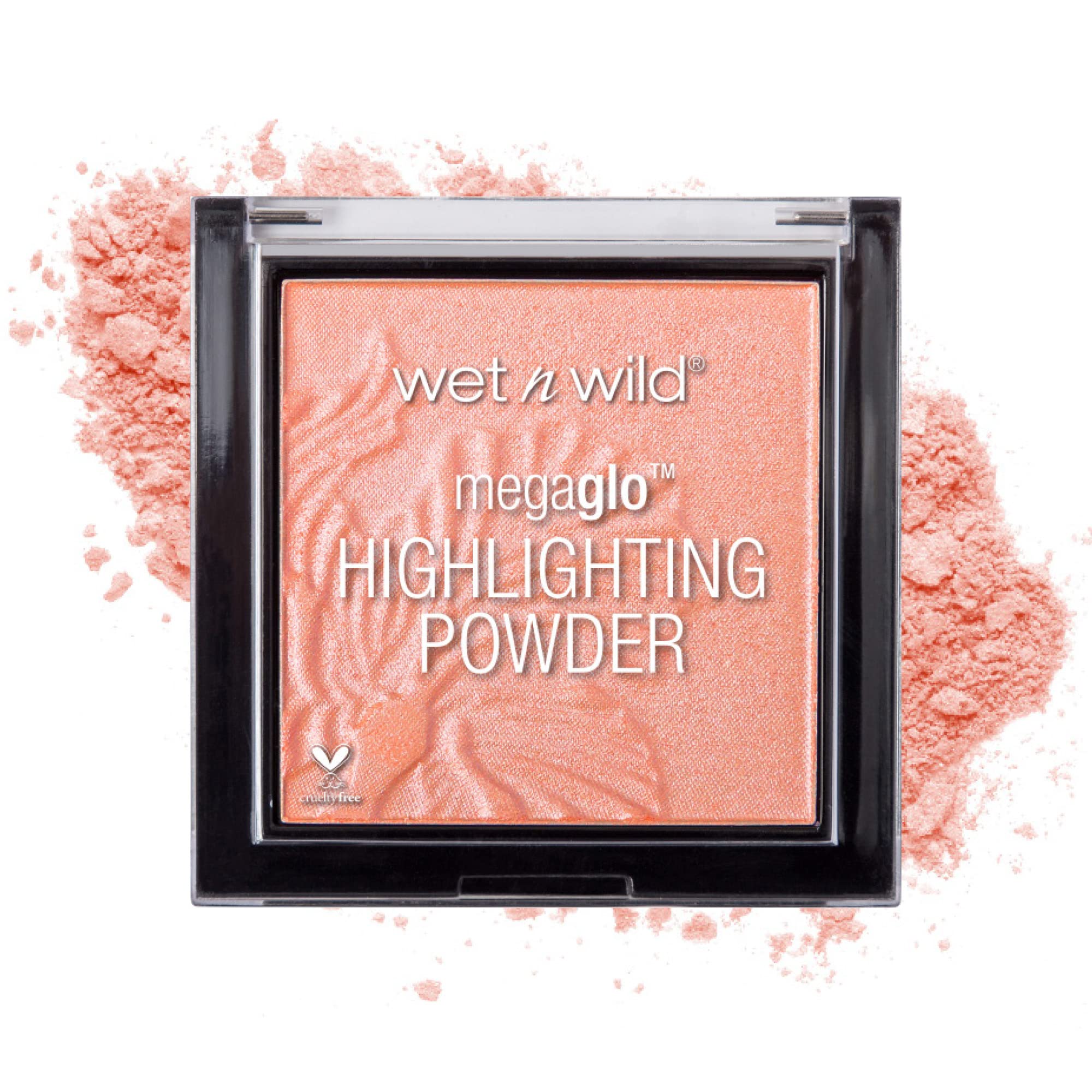 Foto 2 pulgar | Polvo Iluminador Wet N Wild Megaglo Shimmer Pink Rose Gold - Venta Internacional.