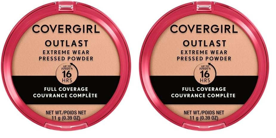 Polvo Prensado Covergirl Outlast Extreme Wear De 11 Ml (paquete De 2) - Venta Internacional.