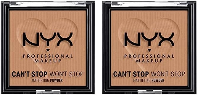 Polvo Prensado Nyx Professional Makeup Can't Stop Caramel - Venta Internacional.