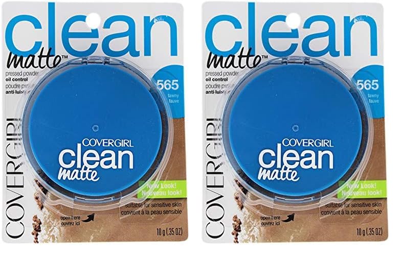 Foto 2 pulgar | Polvo Covergirl Clean Matte Pressed Tawny 10 G (x2) - Venta Internacional.