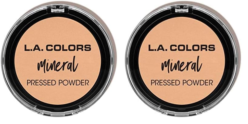 Polvo Mineral Prensado L.a. Colors Creamy Natural (paquete De 2) - Venta Internacional.