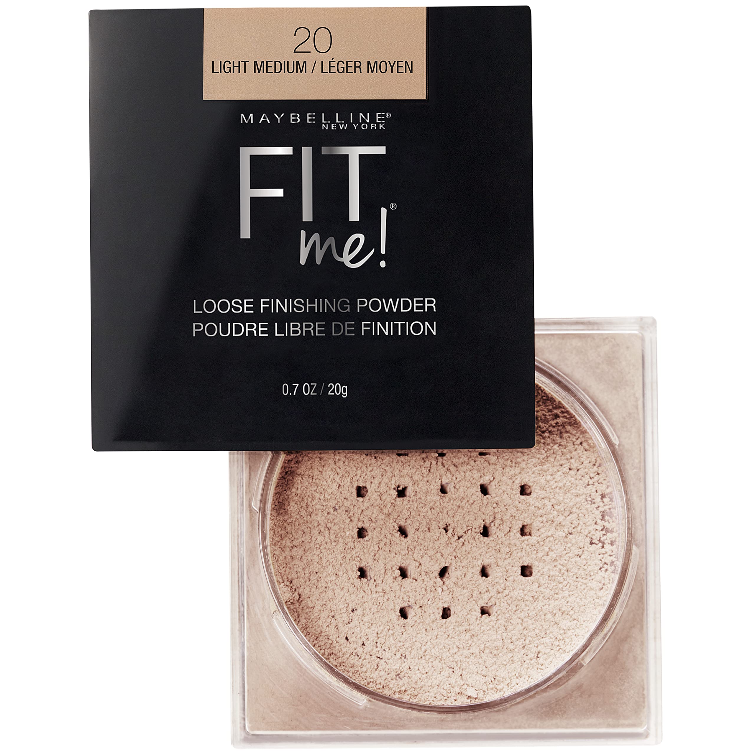 Foto 5 | Polvo Fijador Maybelline Fit Me Light Medium, 1 Unidad - Venta Internacional.