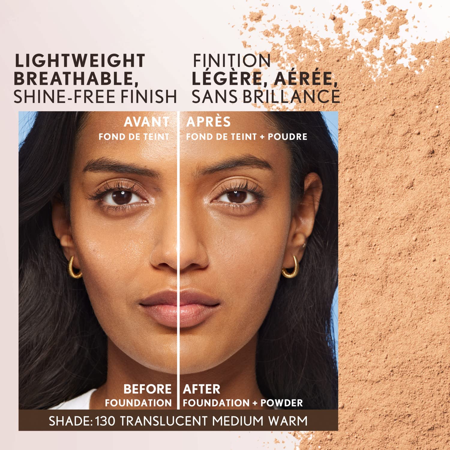 Foto 5 pulgar | Polvo Suelto Covergirl Clean Invisible Translucent Medium 18 G - Venta Internacional.