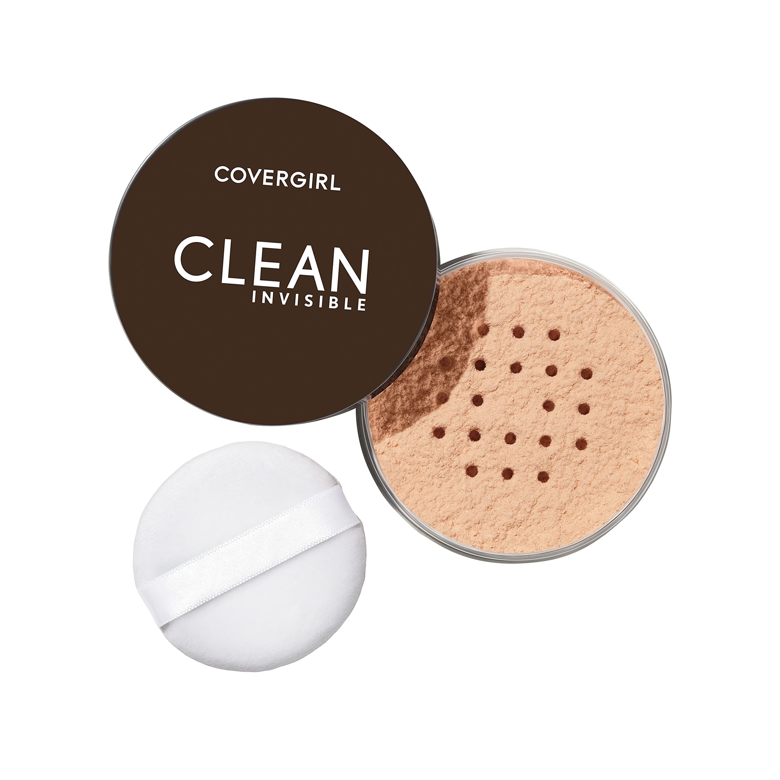 Polvo Suelto Covergirl Clean Invisible Translúcido Light 20 G - Venta Internacional.