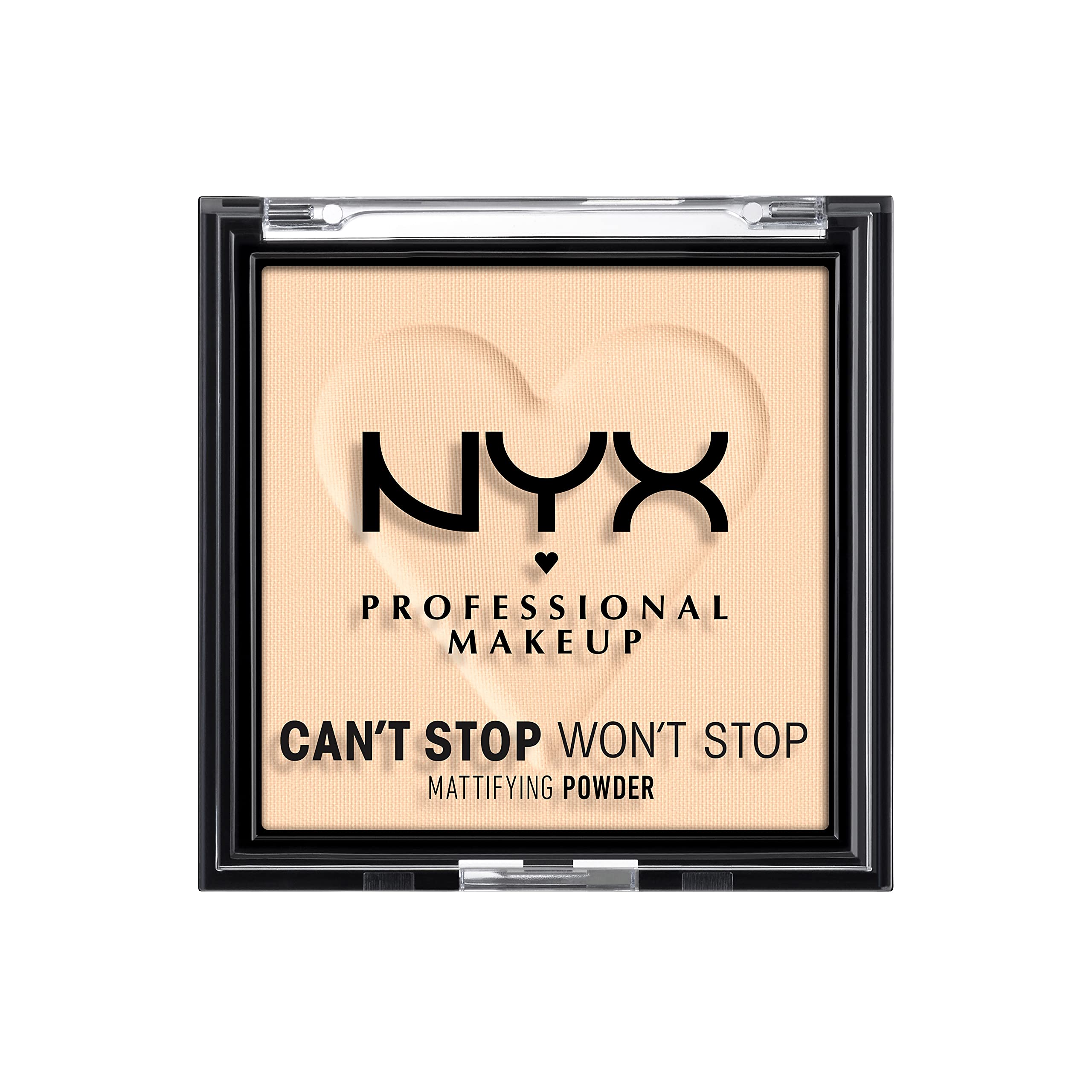 Foto 2 pulgar | Polvo Prensado Nyx Professional Makeup Can't Stop Won't Stop - Venta Internacional.