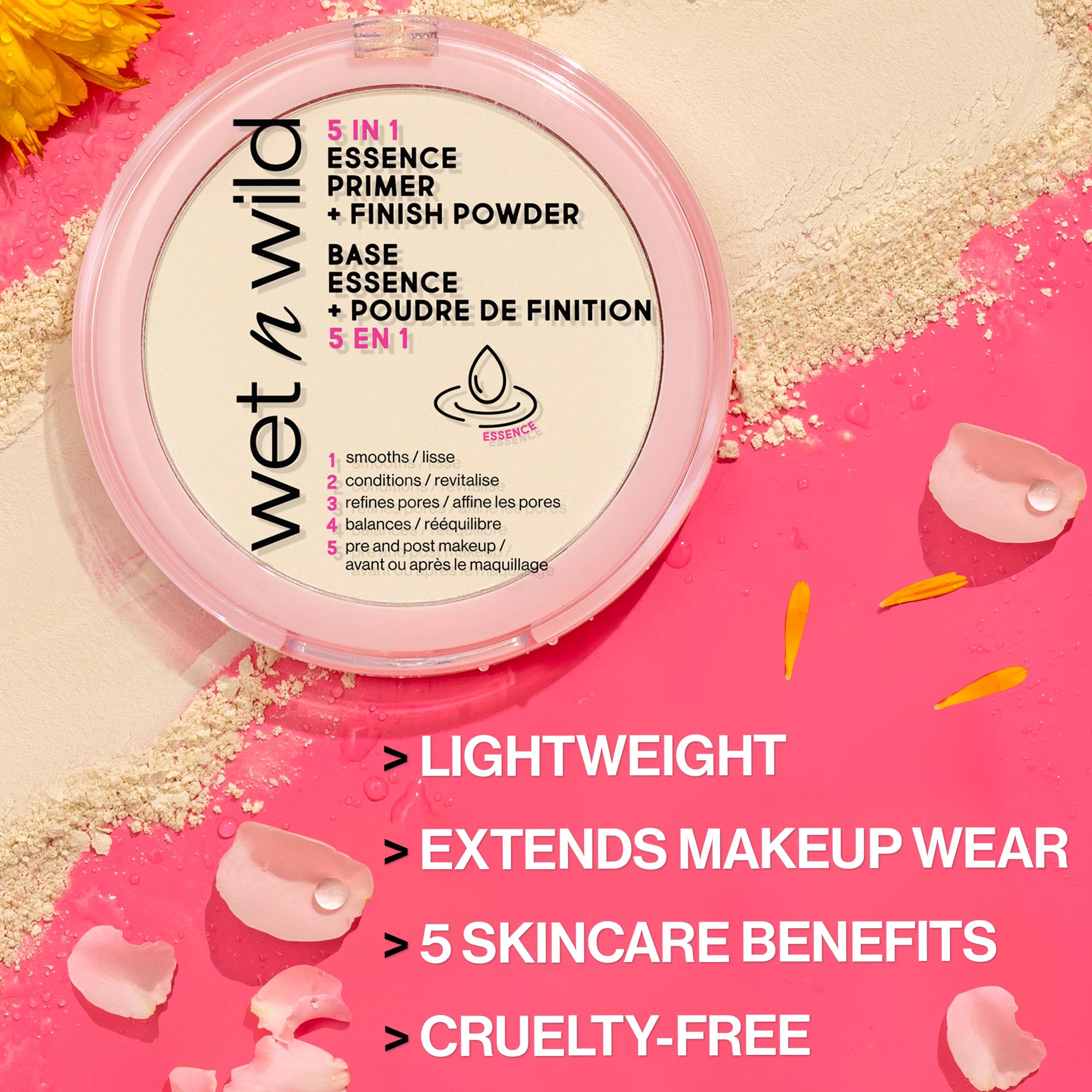 Foto 3 pulgar | Primer + Finish Powder Wet N Wild 5 En 1 Essence (x2) - Venta Internacional.