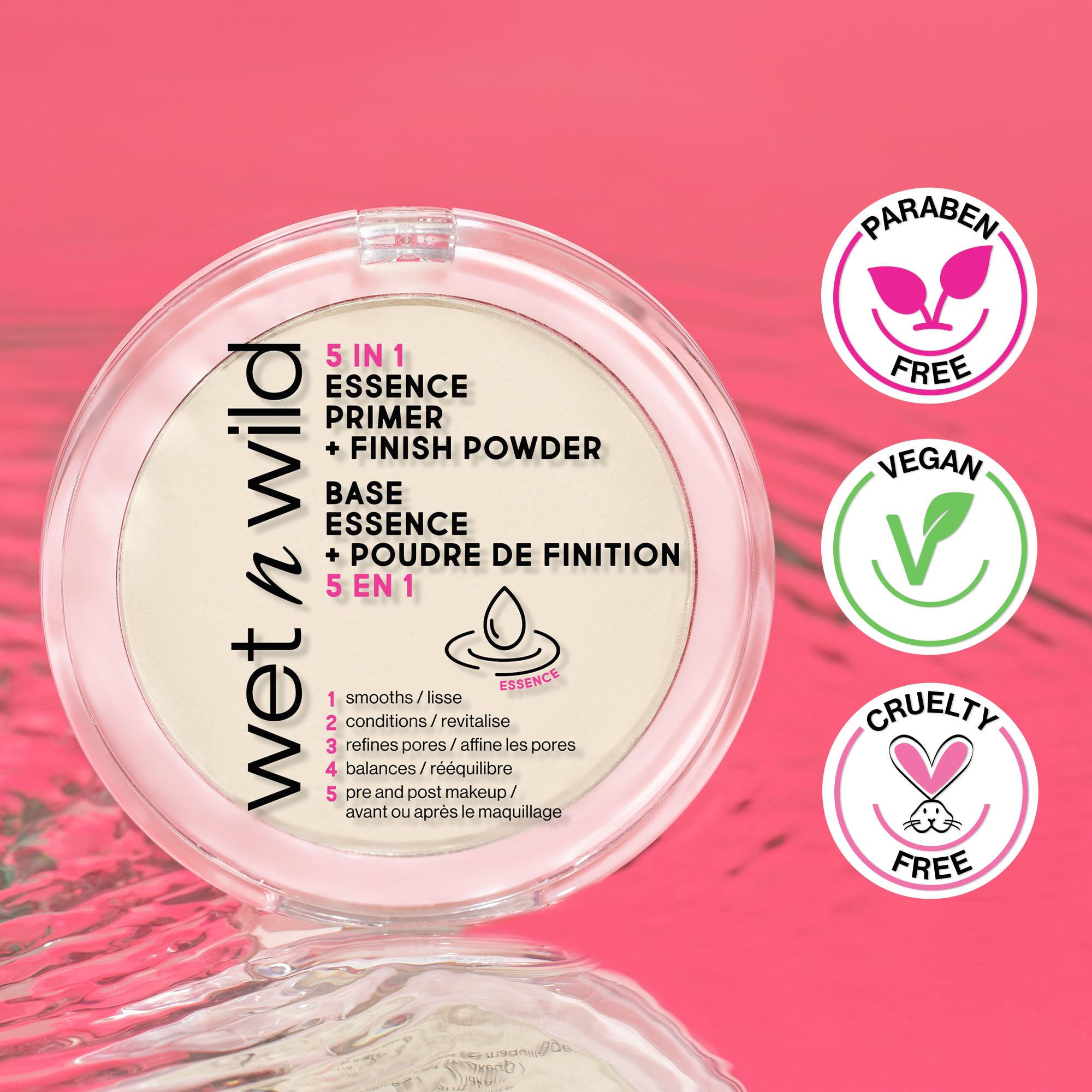 Foto 4 pulgar | Primer + Finish Powder Wet N Wild 5 En 1 Essence (x2) - Venta Internacional.