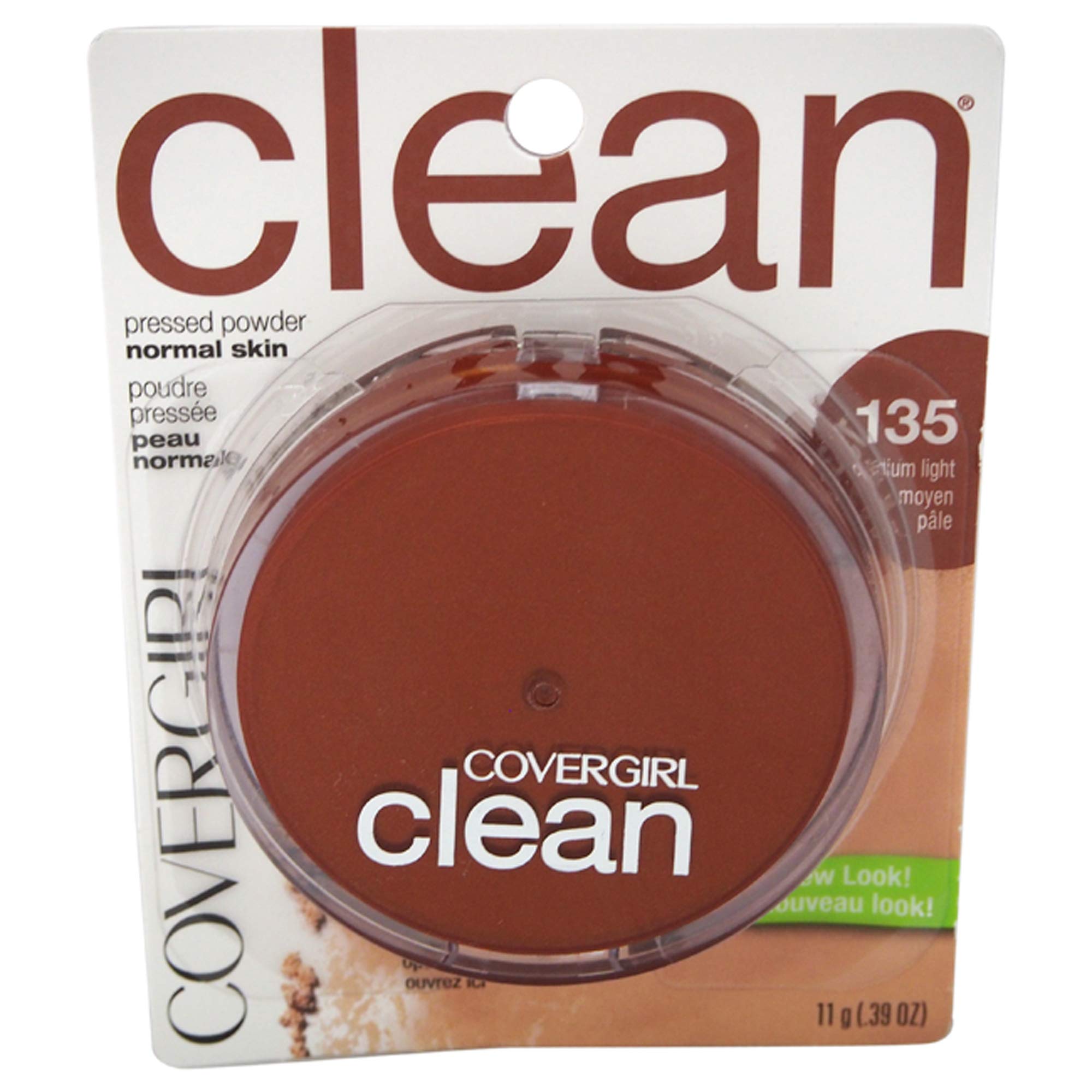 Polvo Prensado Covergirl Clean 135 Medium Light - Venta Internacional.