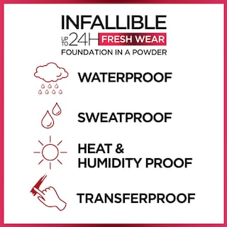 Foto 5 | Base De Maquillaje L'oreal Paris Infallible Fresh Wear Deep Amber, 9 Ml - Venta Internacional.