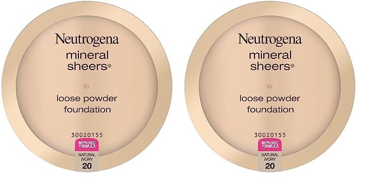 Foto 2 pulgar | Foundation Neutrogena Mineral Sheers En Polvo Suelto, Color Marfil Natural - Venta Internacional.