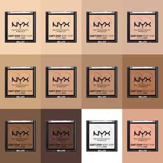 Foto 6 | Polvo Prensado Nyx Professional Makeup Can't Stop Won't Stop - Venta Internacional.