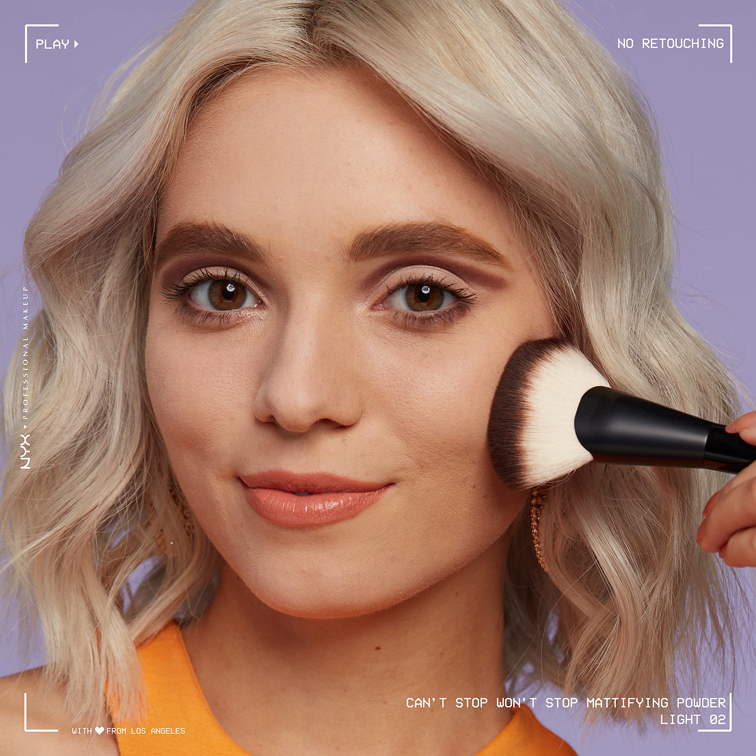 Foto 6 pulgar | Polvo Prensado Nyx Professional Makeup Can't Stop Won't Stop - Venta Internacional.