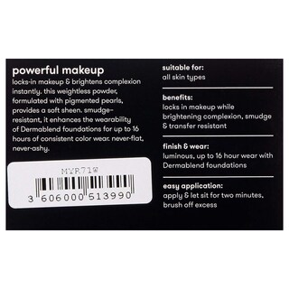 Foto 7 | Polvo Fijador Dermablend Illuminating Banana, 18 Ml - Venta Internacional.