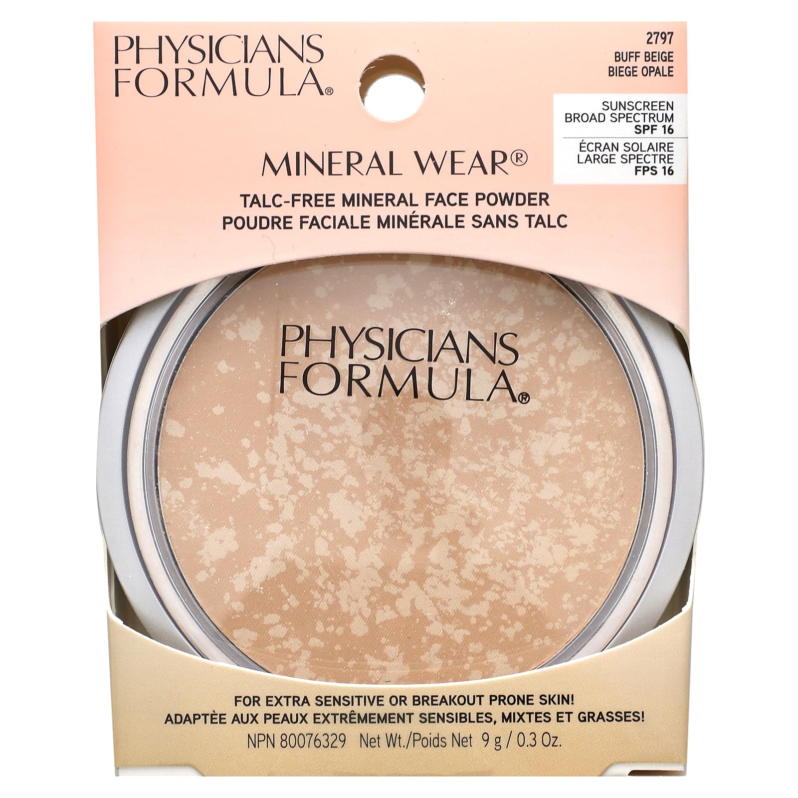 Foto 2 | Polvo Facial Mineral Physicians Formula Buff Beige Sin Talco - Venta Internacional.