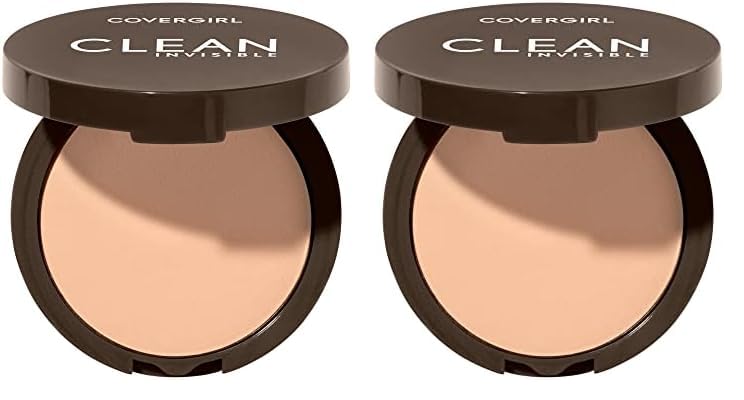 Polvo Prensado Covergirl Clean Invisible Vegan Buff Beige - Venta Internacional.