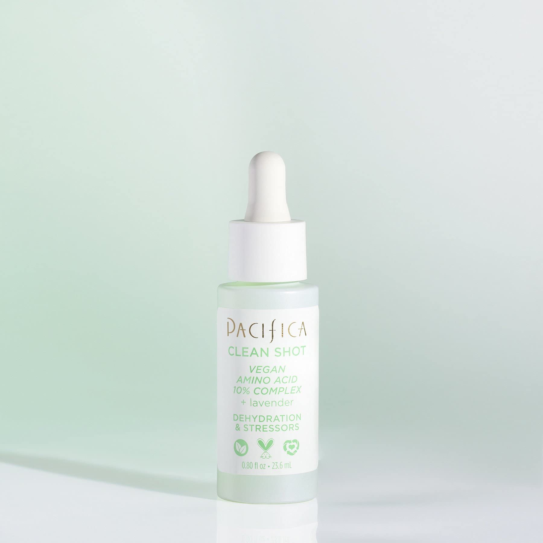 Foto 5 pulgar | Serum Pacifica Clean Shot, Complejo Vegano De Aminoácidos Al 10%, 24 Ml - Venta Internacional.