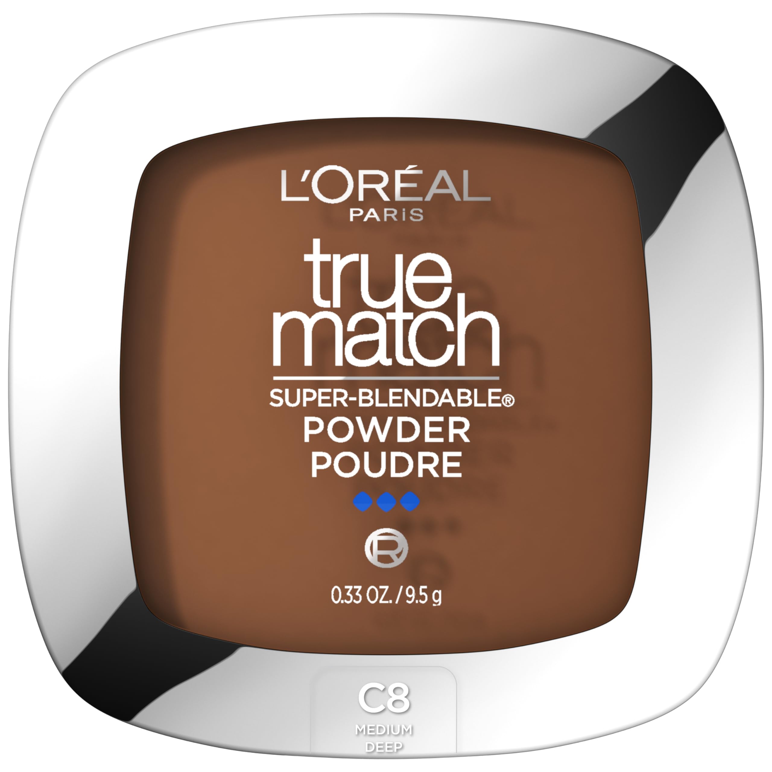 Foto 2 pulgar | Base De Maquillaje En Polvo L'oreal Paris True Match C8 De Profundidad Media, 10 Ml - Venta Internacional.