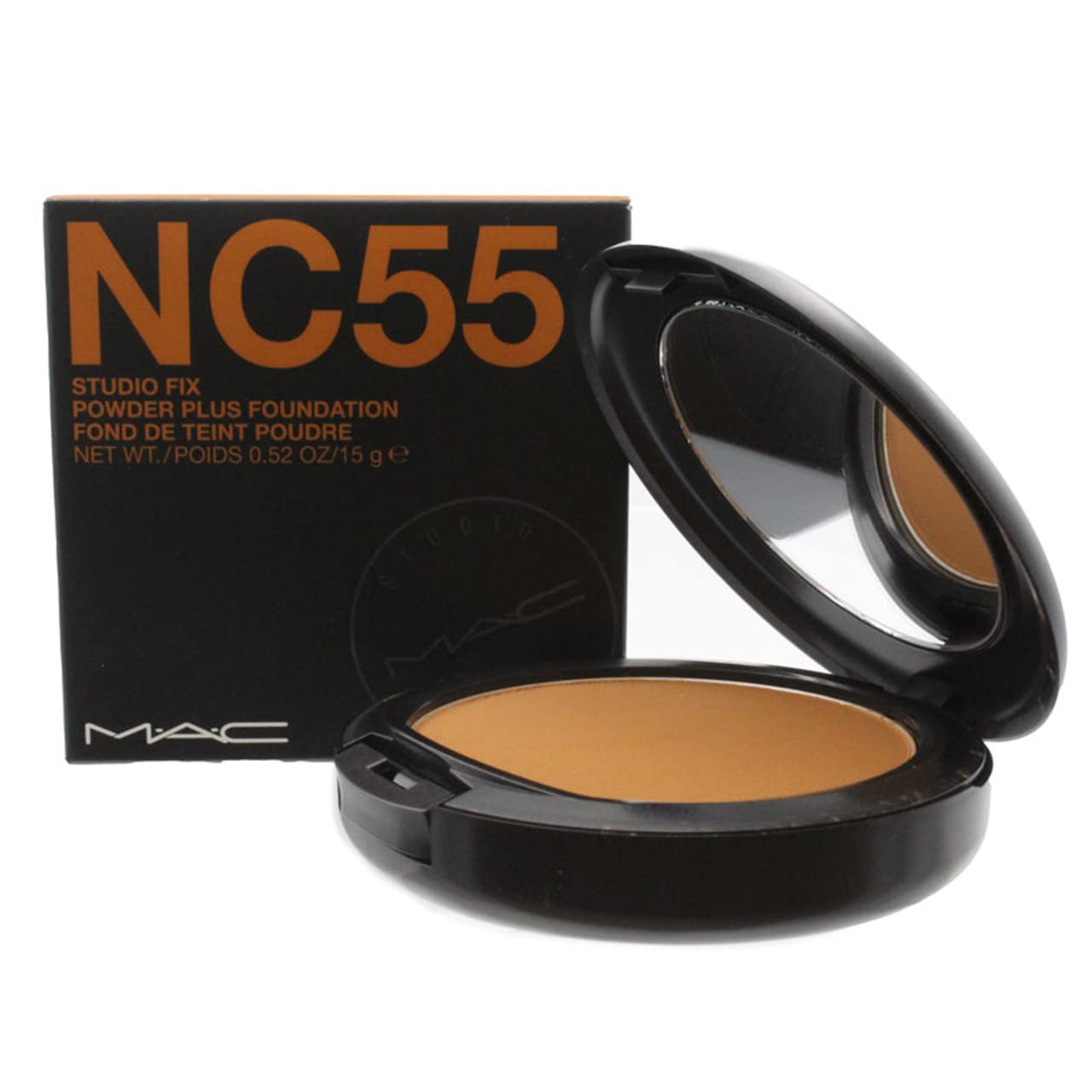 Base De Maquillaje En Polvo M.a.c Studio Fix Powder Plus Nc55 15 Ml - Venta Internacional.