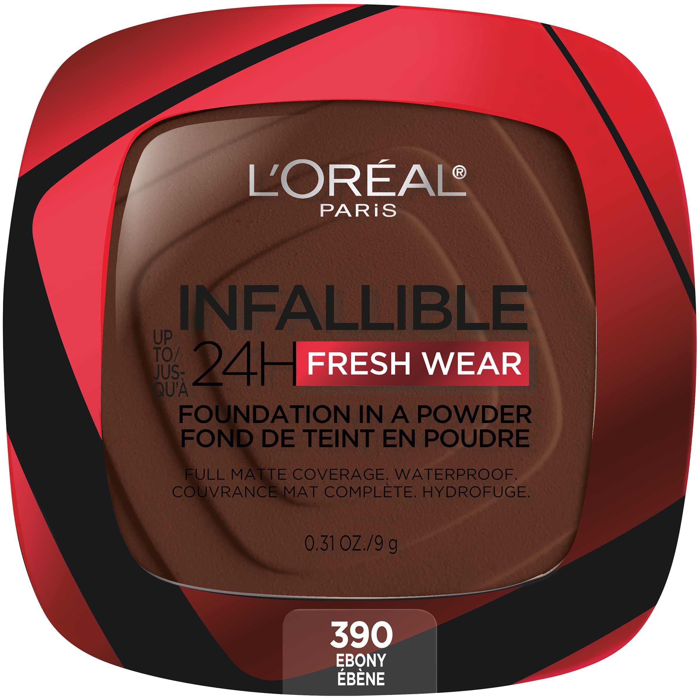 Foto 2 pulgar | Base L'oreal Paris Infallible Fresh Wear Powder Ebony - Venta Internacional.