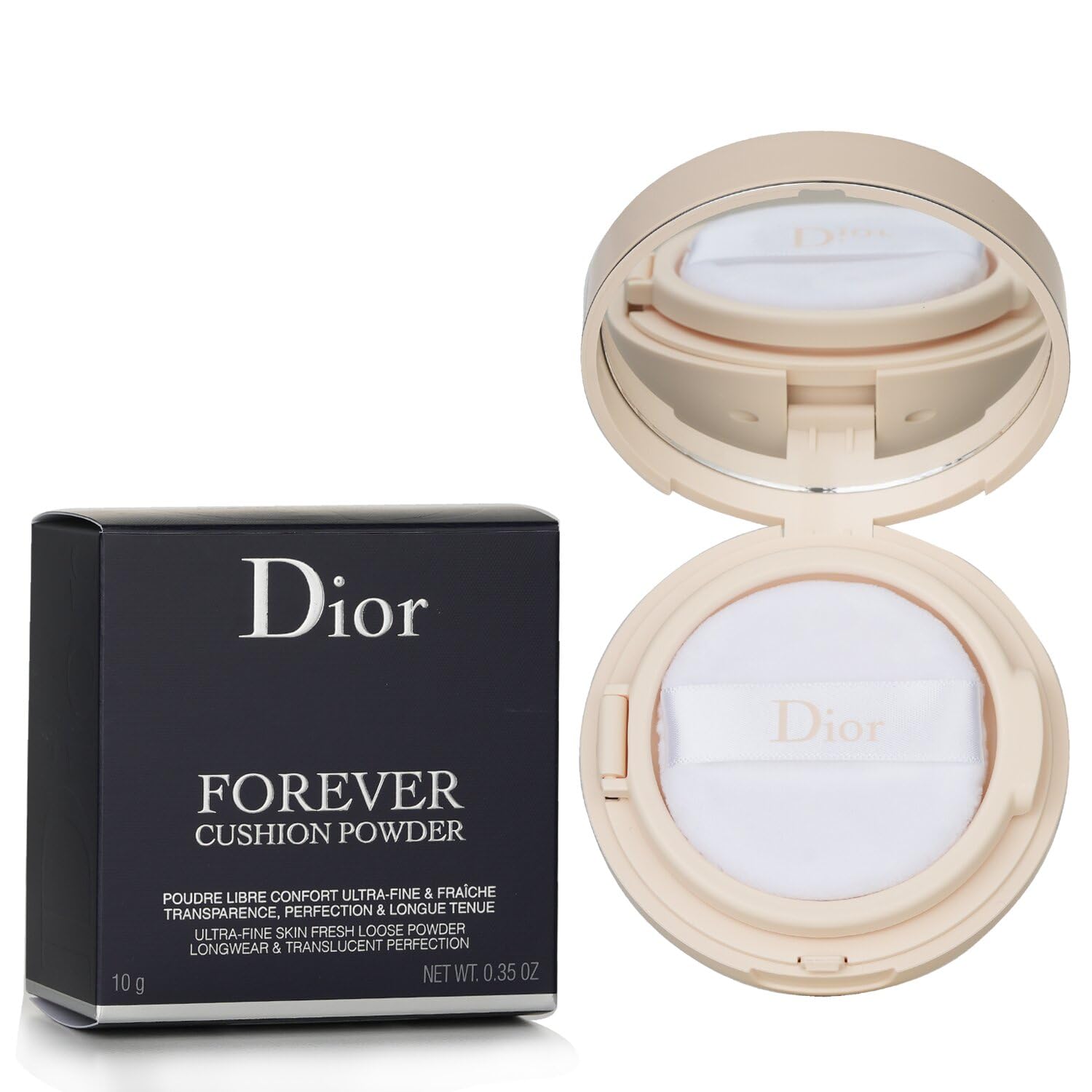 Foto 2 | Cojín Dior Forever En Polvo Suelto #fair, 10 G - Venta Internacional.