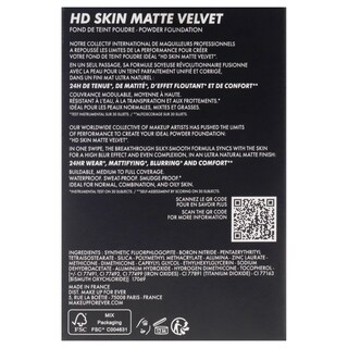 Foto 7 | Base De Maquillaje En Polvo Make Up For Ever Hd Skin Matte 2r28 Cool S - Venta Internacional.