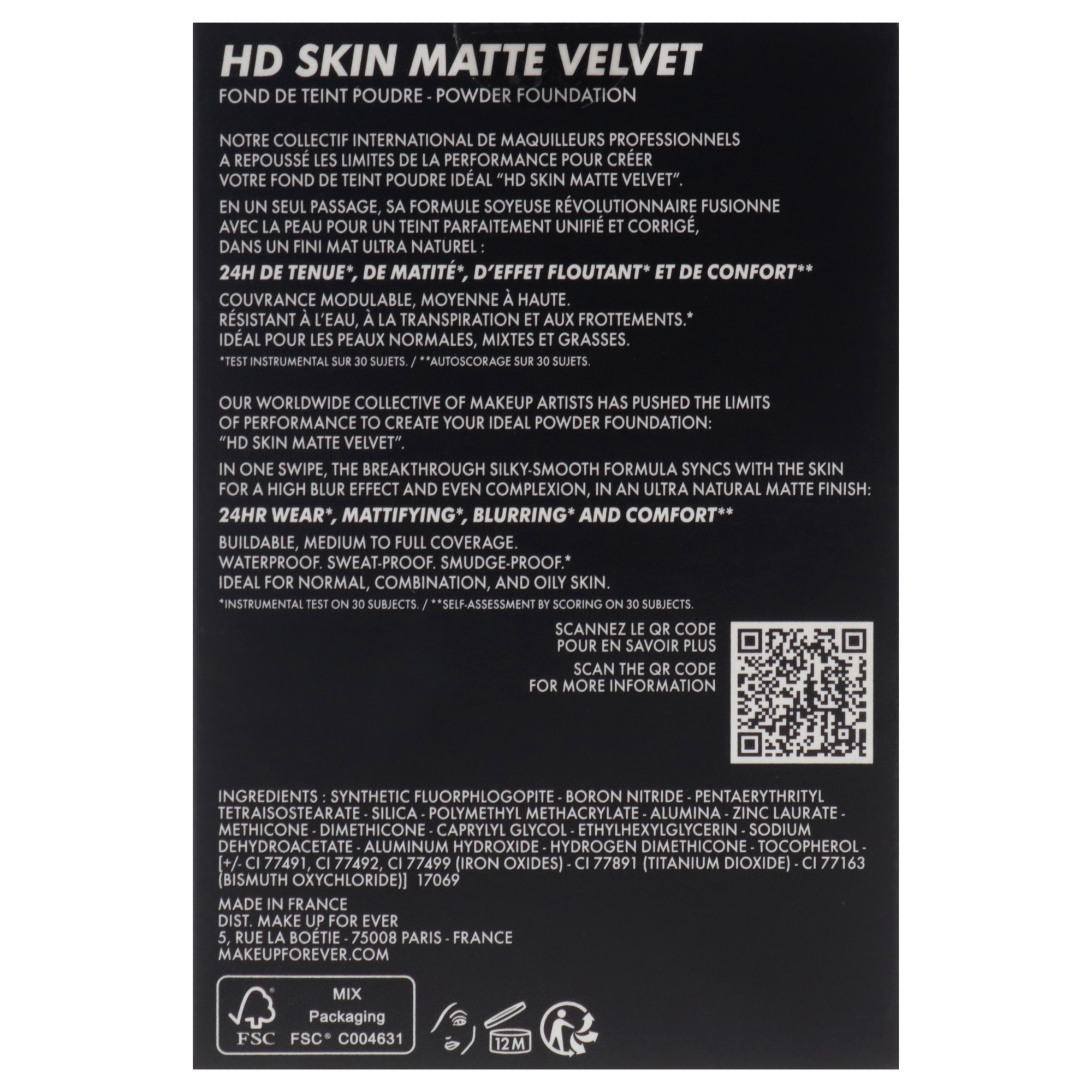 Foto 8 pulgar | Base De Maquillaje En Polvo Make Up For Ever Hd Skin Matte 2y30 Warm S - Venta Internacional.