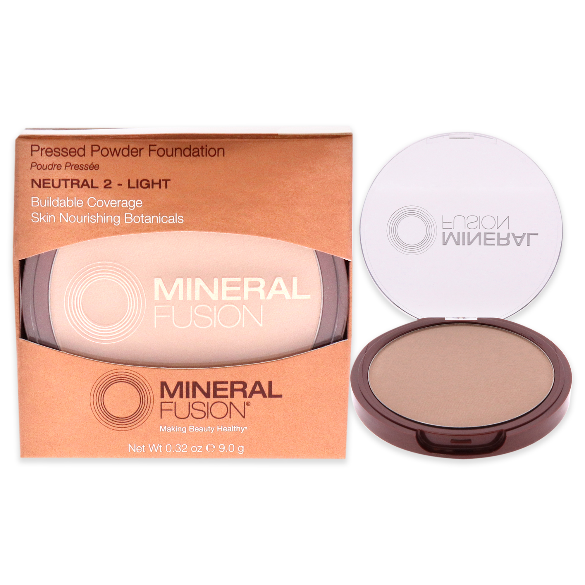 Base De Maquillaje En Polvo - 02 Neutral Mineral Fusion - Venta Internacional.