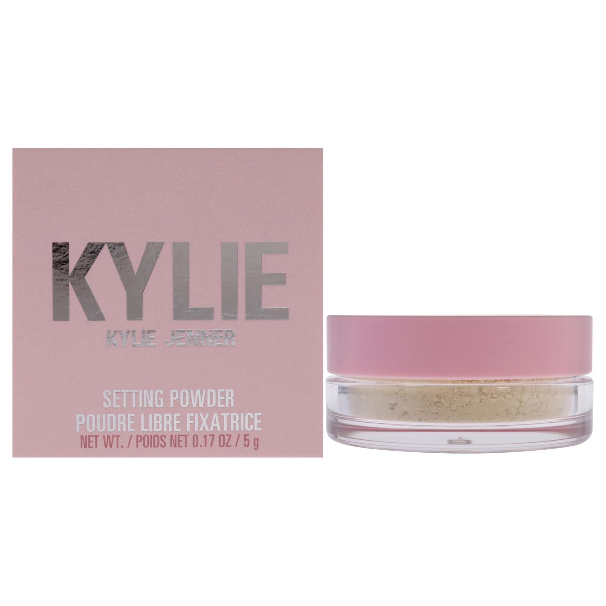 Polvo Fijador Kylie Cosmetics 100 Translúcido, 8,5 Ml - Venta Internacional.