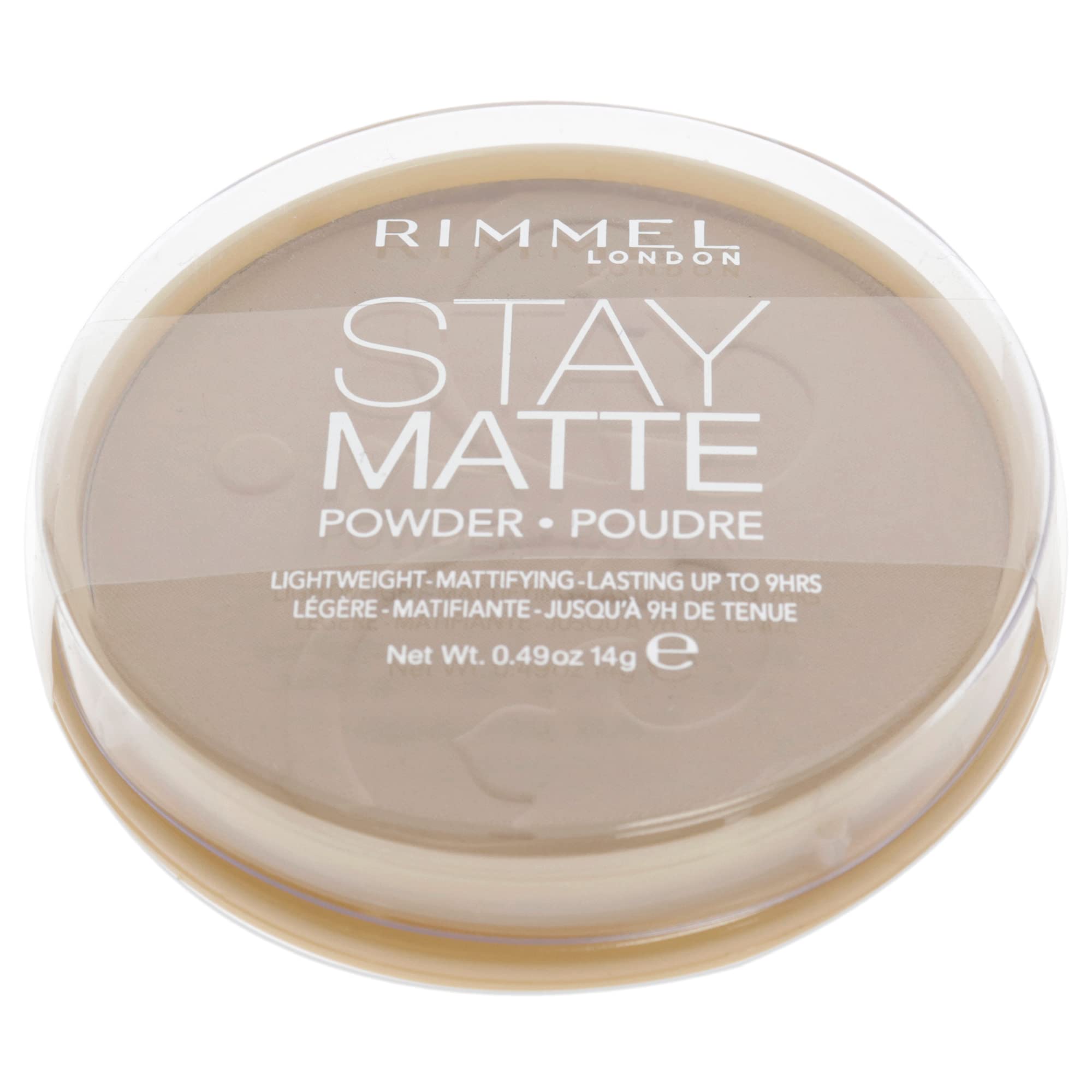 Foto 2 pulgar | Polvo Prensado Rimmel London Stay Matte 011 Creamy Natural - Venta Internacional.