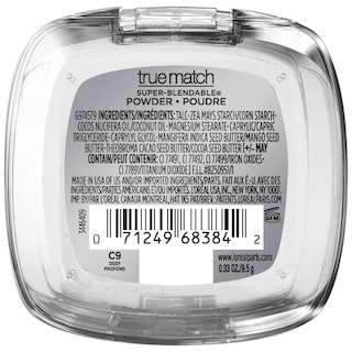 Foto 7 | Base De Maquillaje En Polvo L'oreal Paris True Match C9 Deep 10 Ml - Venta Internacional.