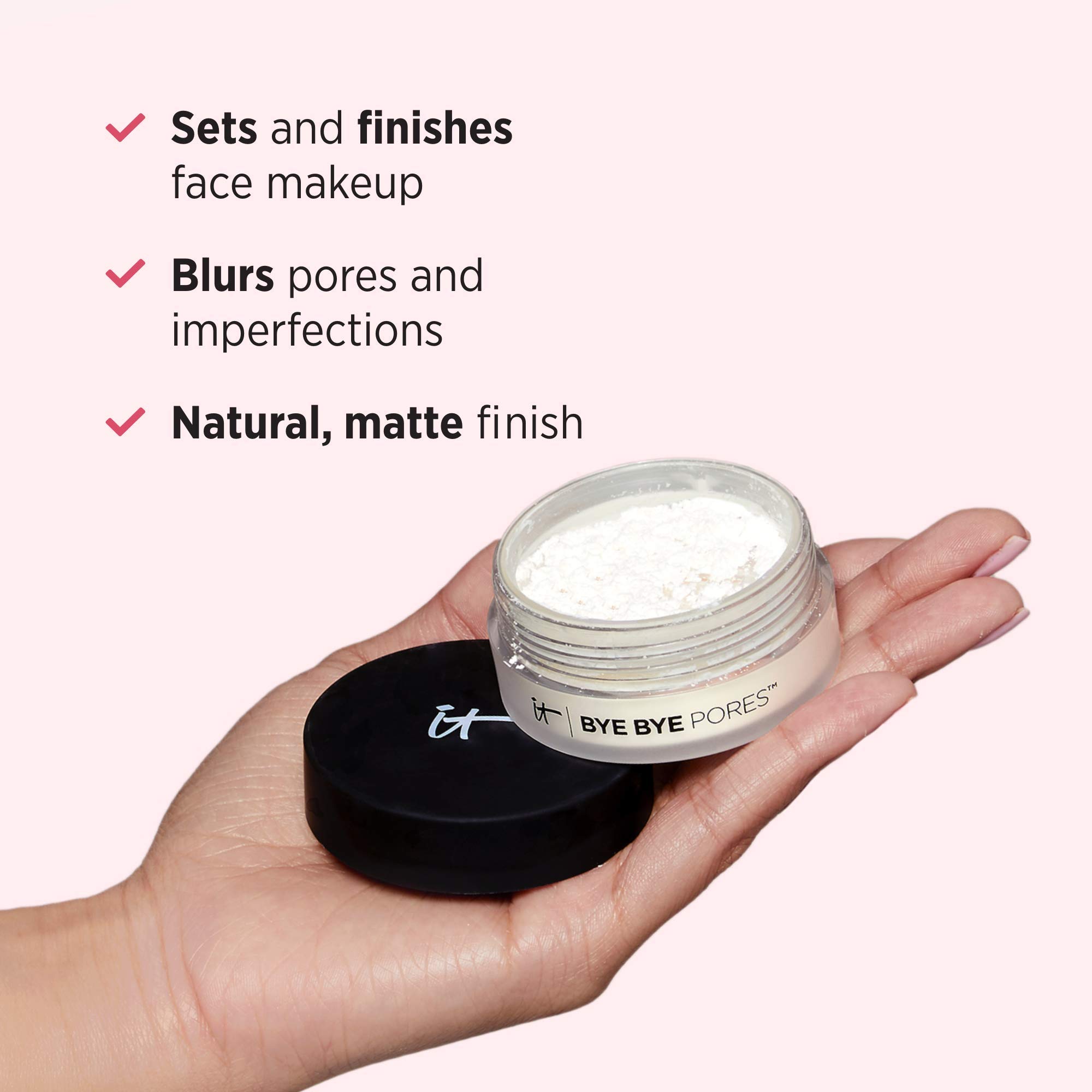 Foto 4 | Polvo Fijador It Cosmetics Bye Bye Pores, 6,5 G, Translúcido - Venta Internacional.