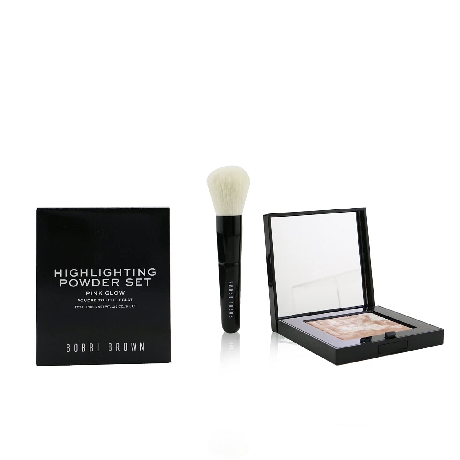 Foto 2 | Set De Polvos Iluminadores Bobbi Brown Con Brocha, Tamaño De Viaje - Venta Internacional.