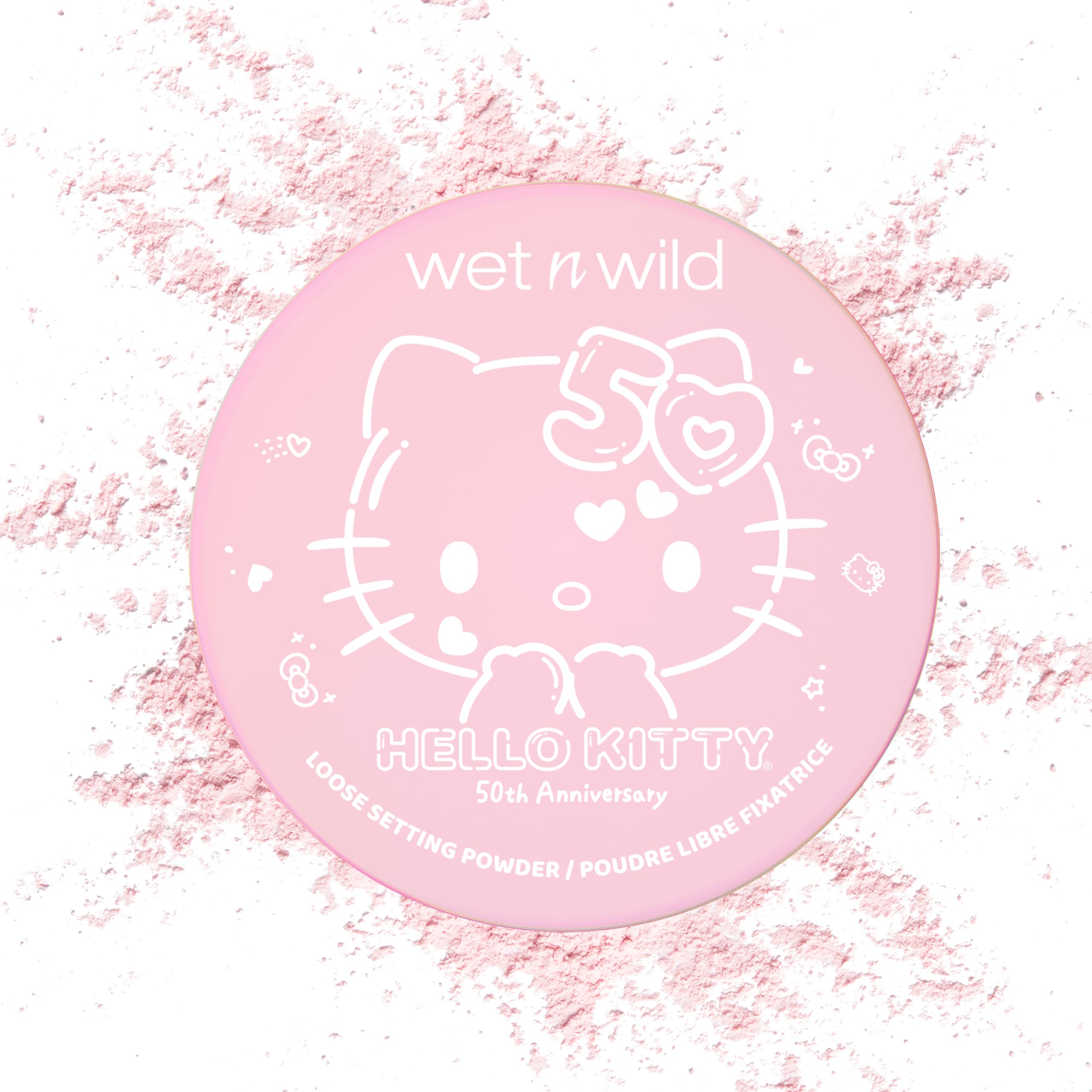 Polvo Fijador Suelto Wet N Wild Hello Kitty Ultrafine - Venta Internacional.